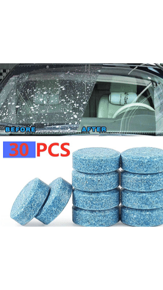 Pastilles de Nettoyage de Vitres
