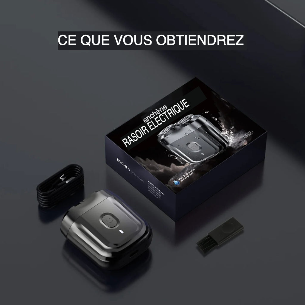 ENCHEN MINI 6™ – La Tondeuse Électrique Haute Technologie, Compact et Ultra-Efficace