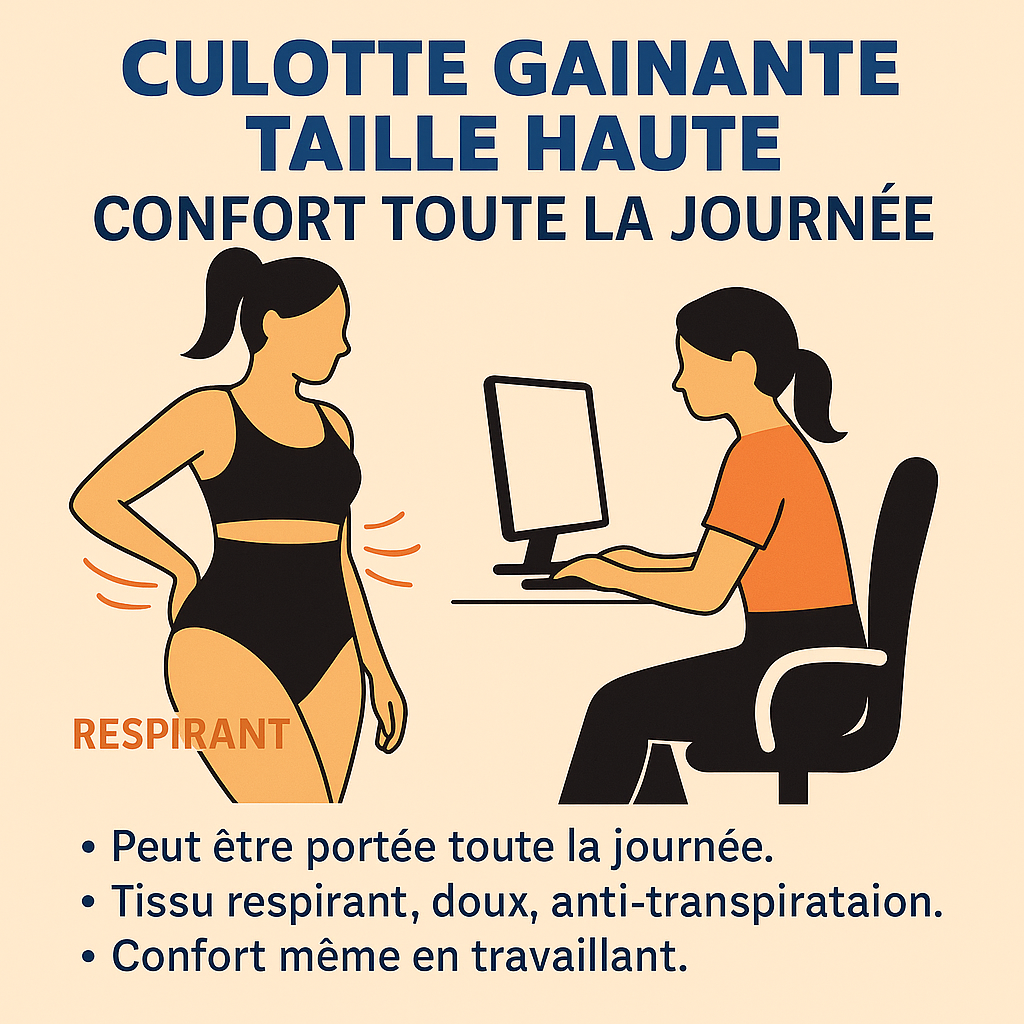CULOTTE GAINANTE TAILLE HAUTE – AMAADA