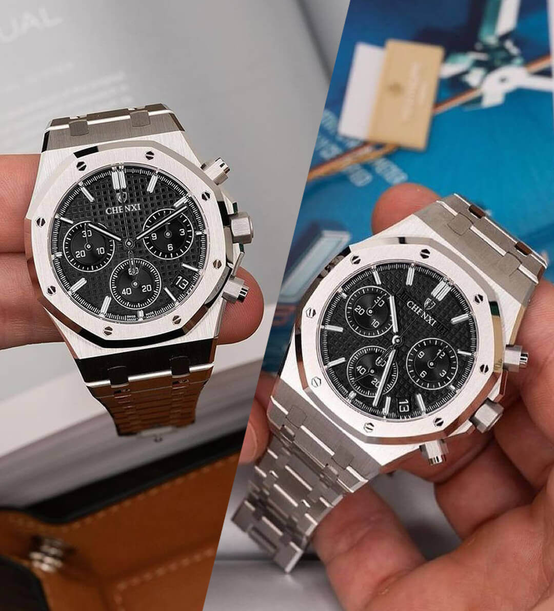 Montre Chronographe Royale CH – Élégance et Performance au Poignet