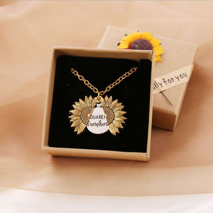 Collier “Tu es mon soleil” : Tou are my Sunshine