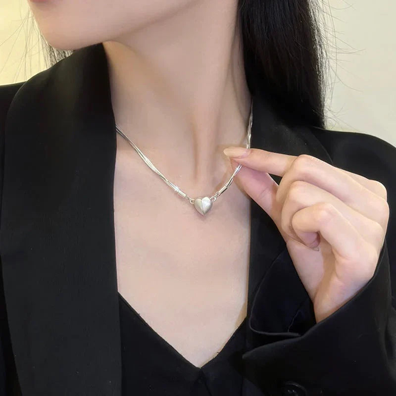 Collier pendentif d'amour magnétique d'attraction