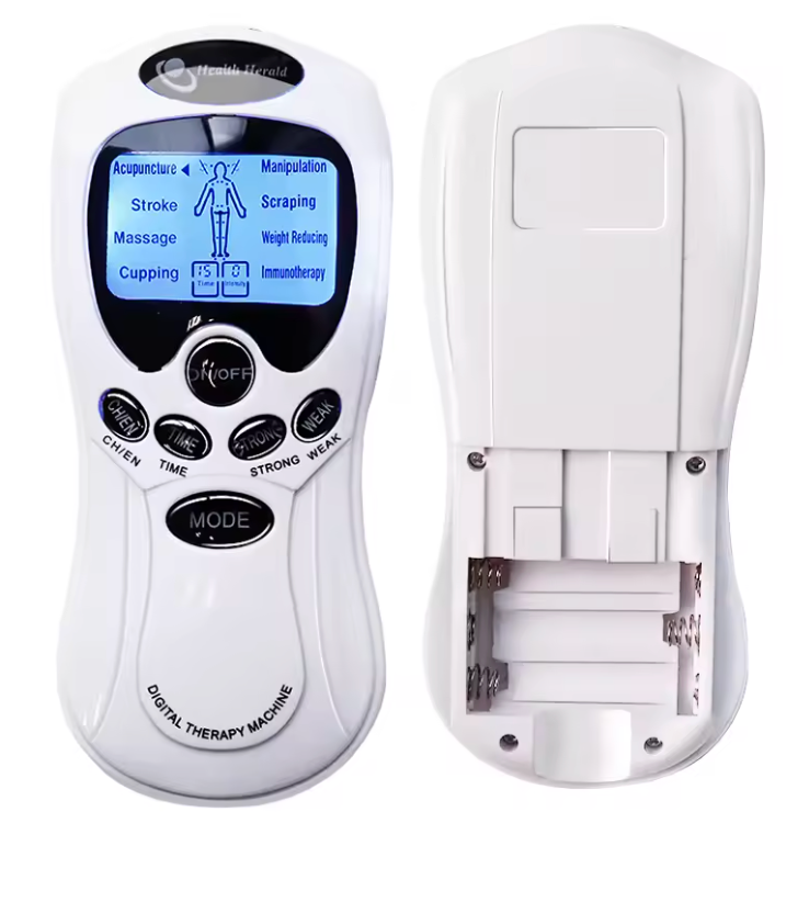 Appareil de Massage Électrique à 8 Électrodes ⚡ – Stimulation Nerveuse pour Soulager les Douleurs du Dos et des Muscles