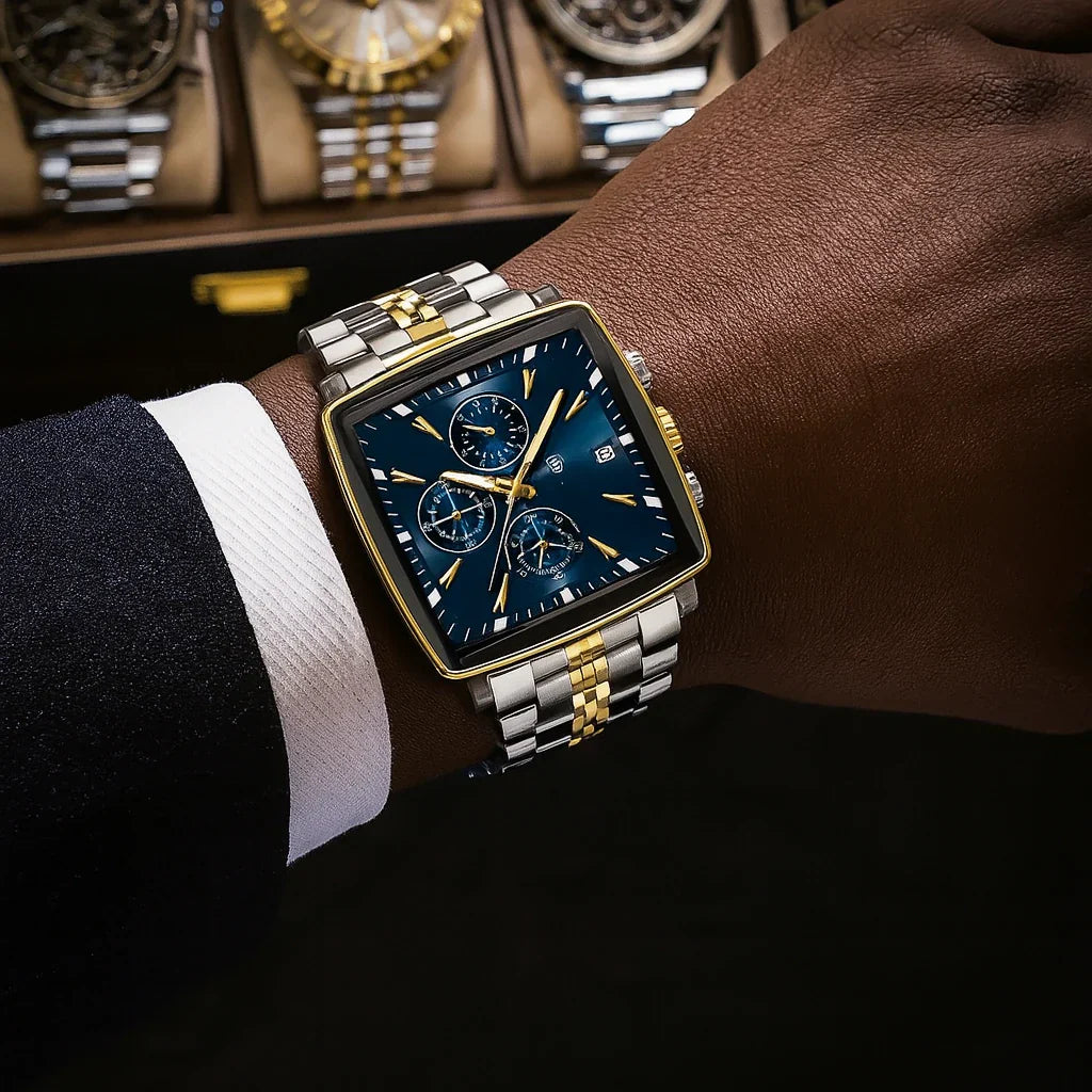Montre POEDAGAR Haut de Gamme pour Homme – Élégance Intemporelle 👔