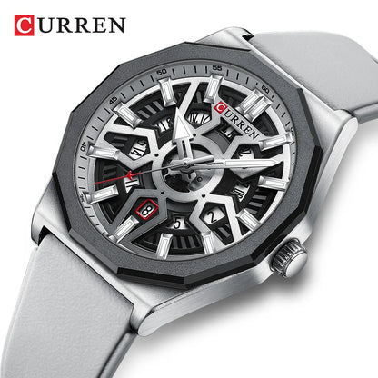 CURREN Montre Élégante pour Hommes