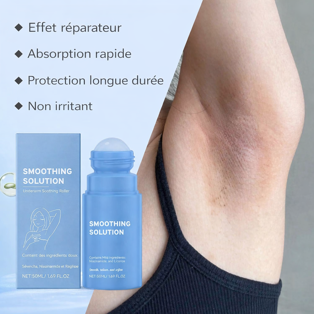 Roll-on -Solution apaisante pour l'épilation dépilatoire, lotion hydratante