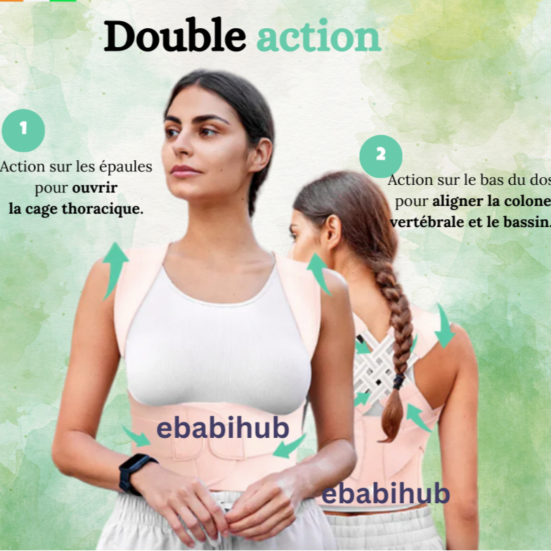 Ebabihub™ Correcteur de Posture+