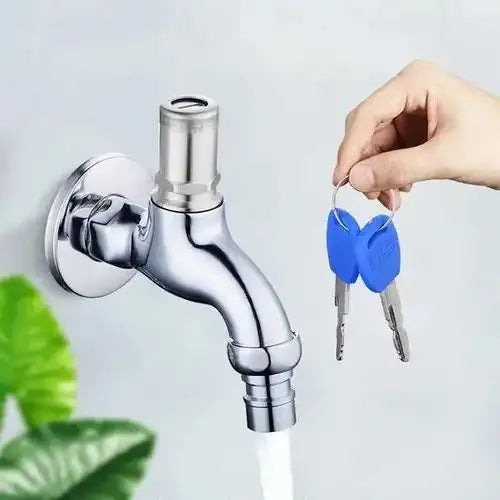 Promotion Spéciale : 1 ACHETÉ  = 1 OFFERT 🚰 Robinet Anti-Vol avec Clé d'Italie – Contrôle et Sécurité à Portée de Main