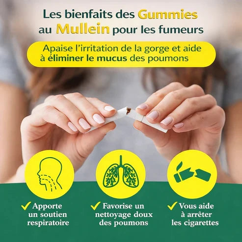 Mullein Gummies -complément alimentaire à base de plantes