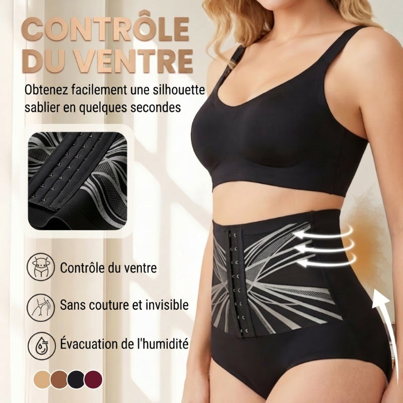 🔥Sous-vêtements taille haute ajustables avec effet push-up pour les fesses