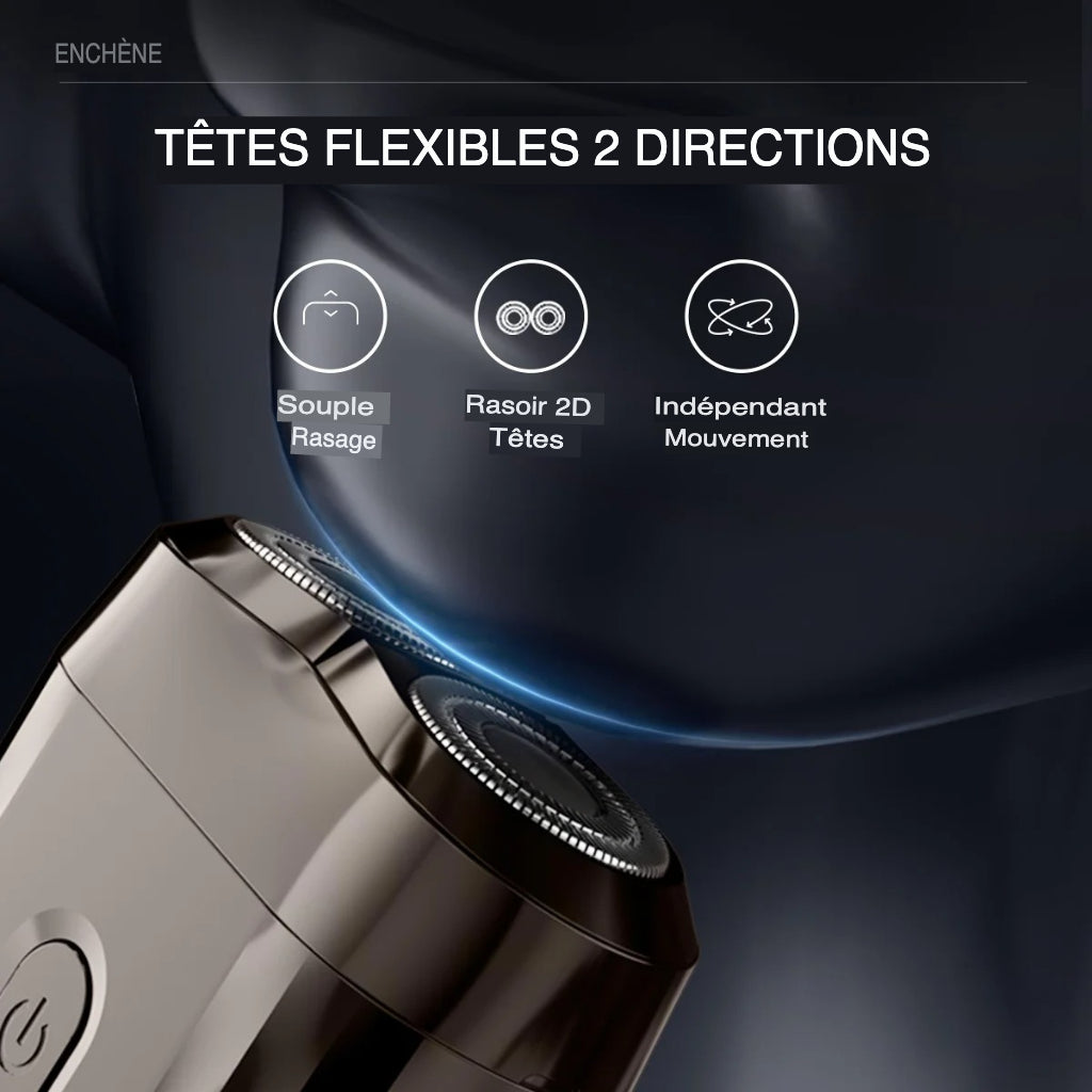 ENCHEN MINI 6™ – La Tondeuse Électrique Haute Technologie, Compact et Ultra-Efficace