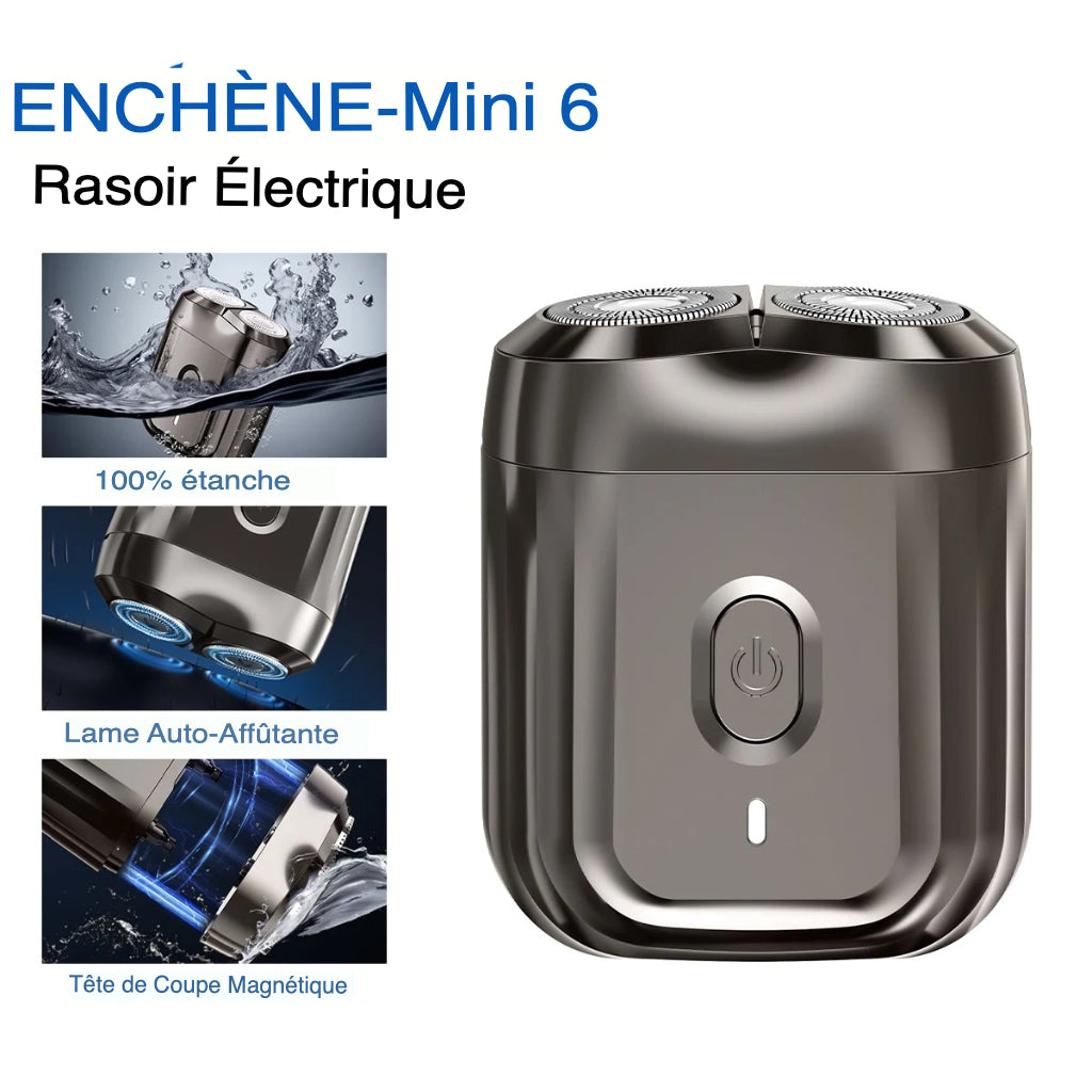 ENCHEN MINI 6™ – La Tondeuse Électrique Haute Technologie, Compact et Ultra-Efficace