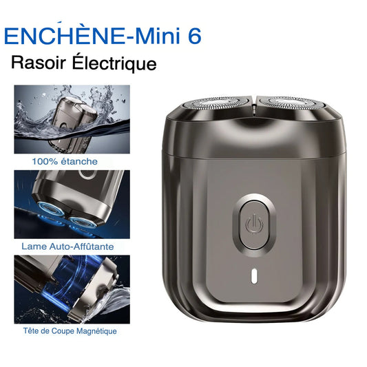 ENCHEN MINI 6™ – La Tondeuse Électrique Haute Technologie, Compact et Ultra-Efficace