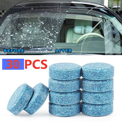 Pastilles Nettoyantes Éclaircissantes : Votre Secret pour des Vitres Impeccables!