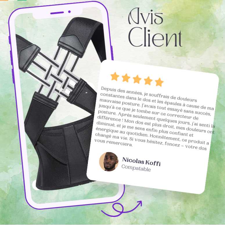 Ebabihub™ Correcteur de Posture+