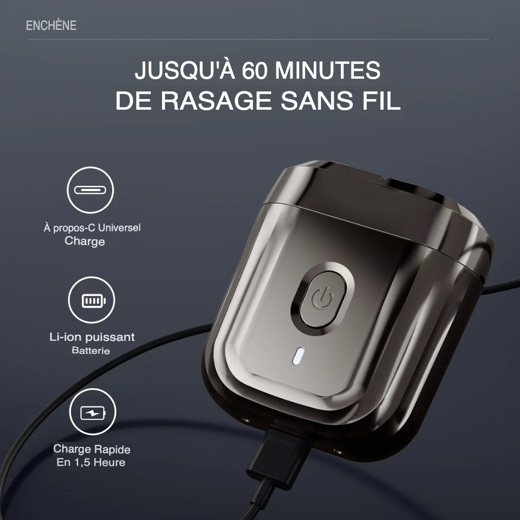 ENCHEN MINI 6™ – La Tondeuse Électrique Haute Technologie, Compact et Ultra-Efficace