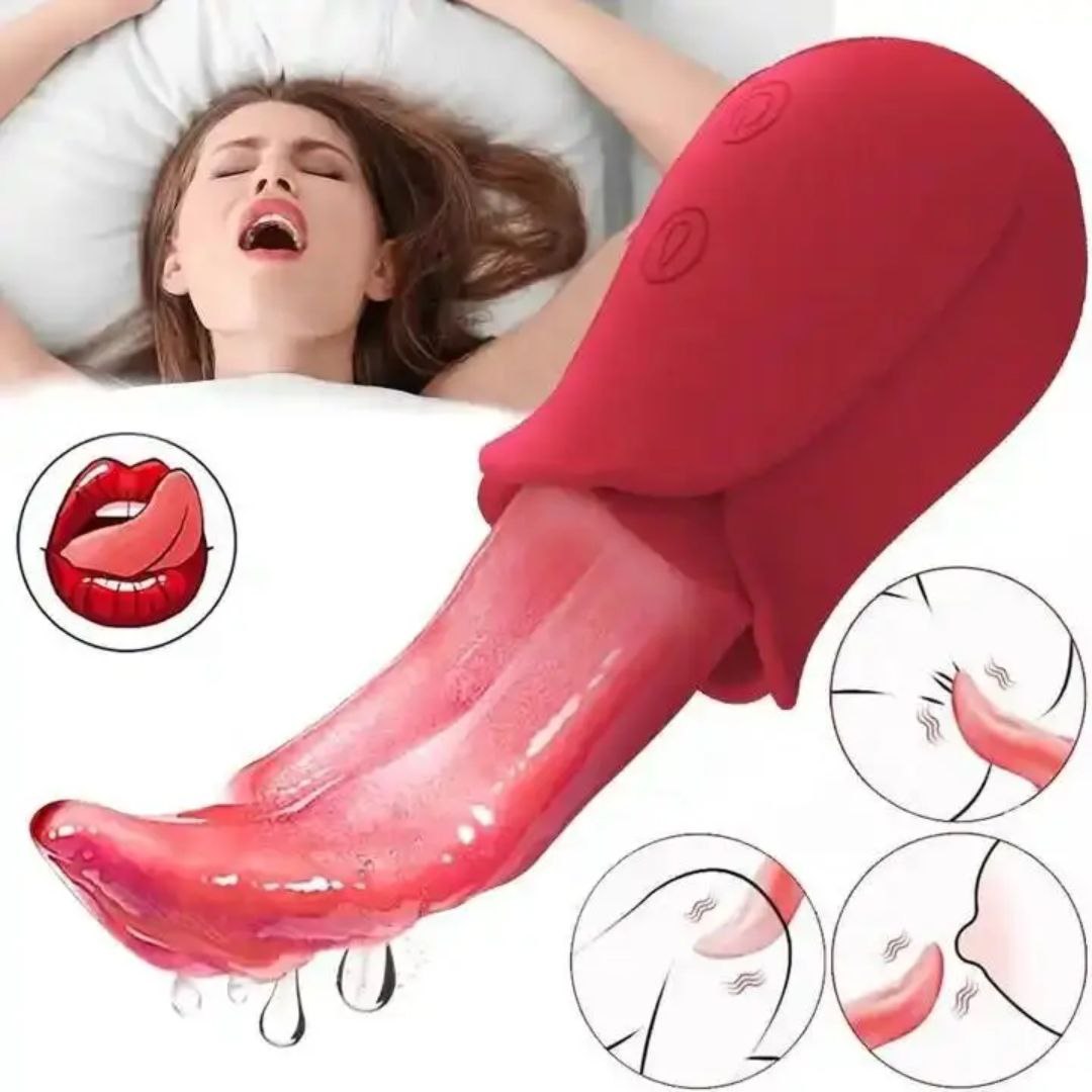 Vibromasseur Langue Léchante – Plaisir Intense & Ciblé !™