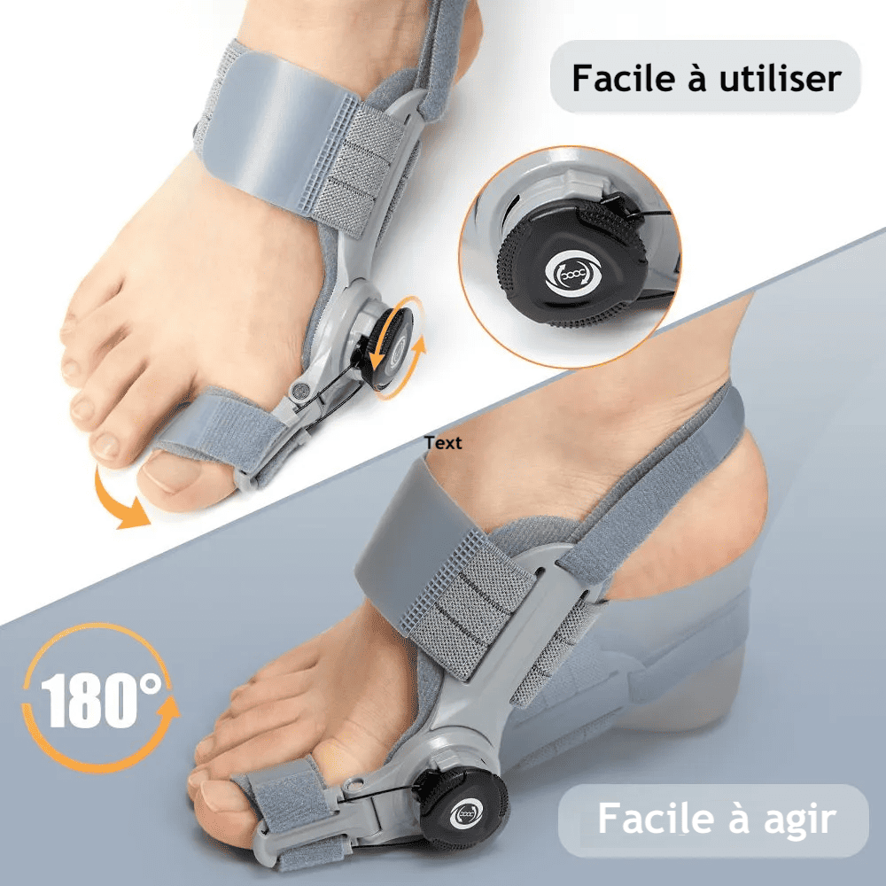 🦶 Attelle Correctrice d’Oignon 💫 Soulage la Douleur et Aide à Réaligner Naturellement Vos Pieds 👣 Confort & Bien-Être au Quotidien ✨