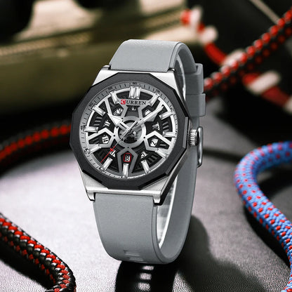CURREN Montre Élégante pour Hommes