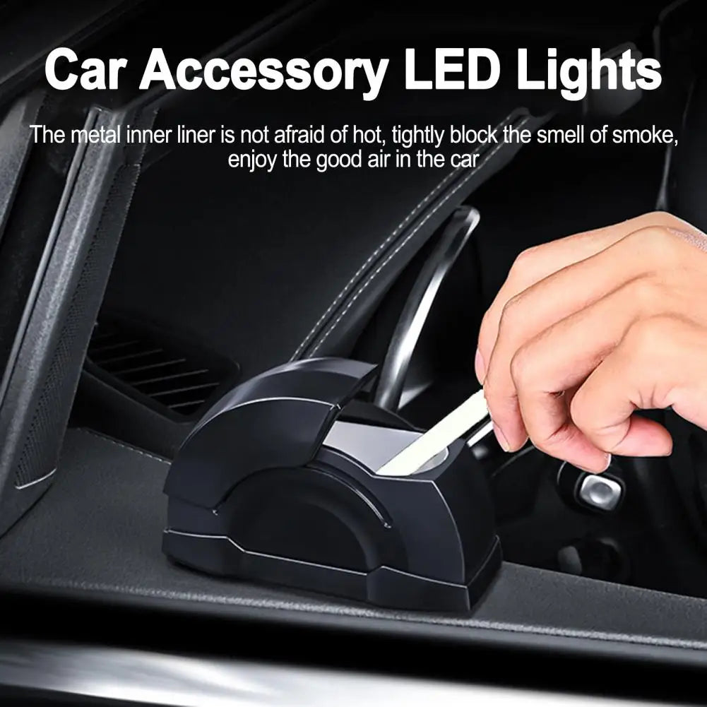 Cendrier de Voiture Universel avec éclairage LED
