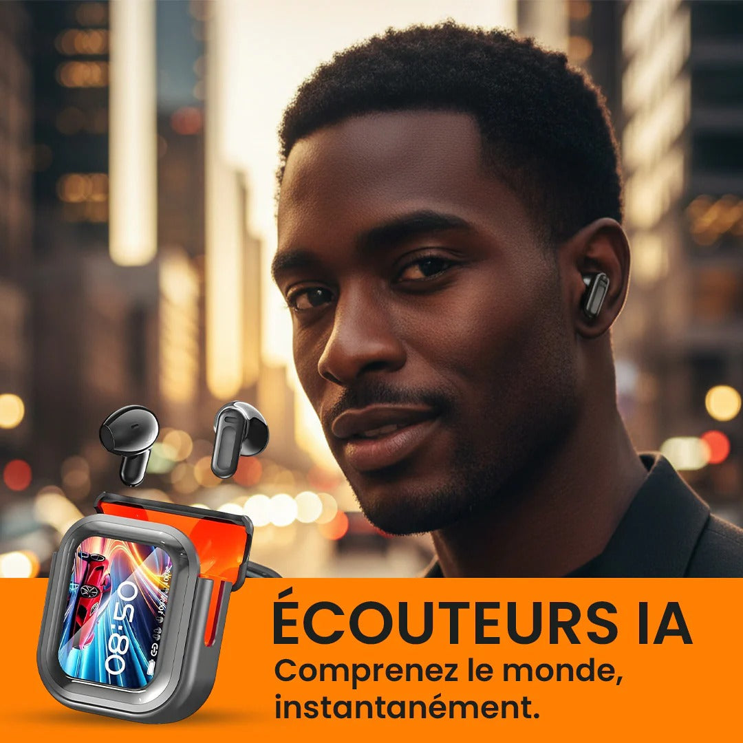 Écouteurs TWS de haute qualité Écran tactile