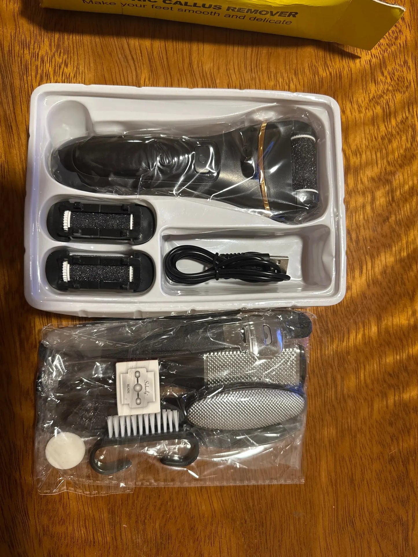 lime électronique qui rend vos pieds doux comme ceux d’un bébé !