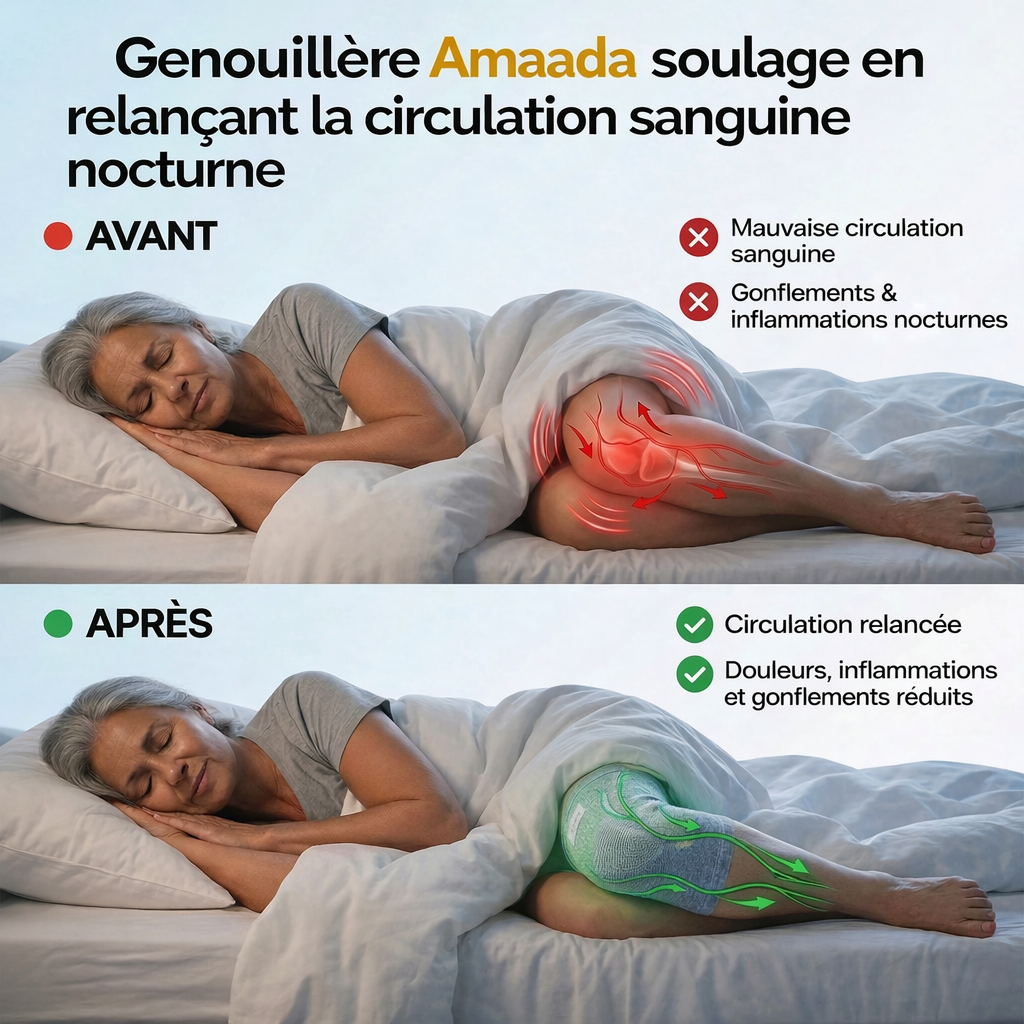 Genouillères de maintien en bambou