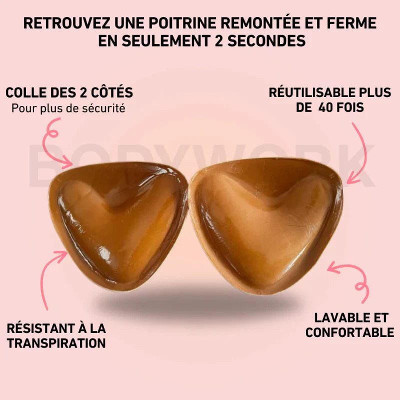 Coussinets Ultra Boost – Poitrine Rehaussée en 2 Secondes