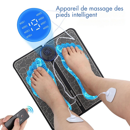 Appareil Massage Pieds EMS Réflexologie Électrique