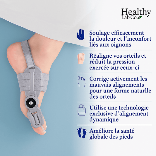 🦶 Attelle Correctrice d’Oignon 💫 Soulage la Douleur et Aide à Réaligner Naturellement Vos Pieds 👣 Confort & Bien-Être au Quotidien ✨