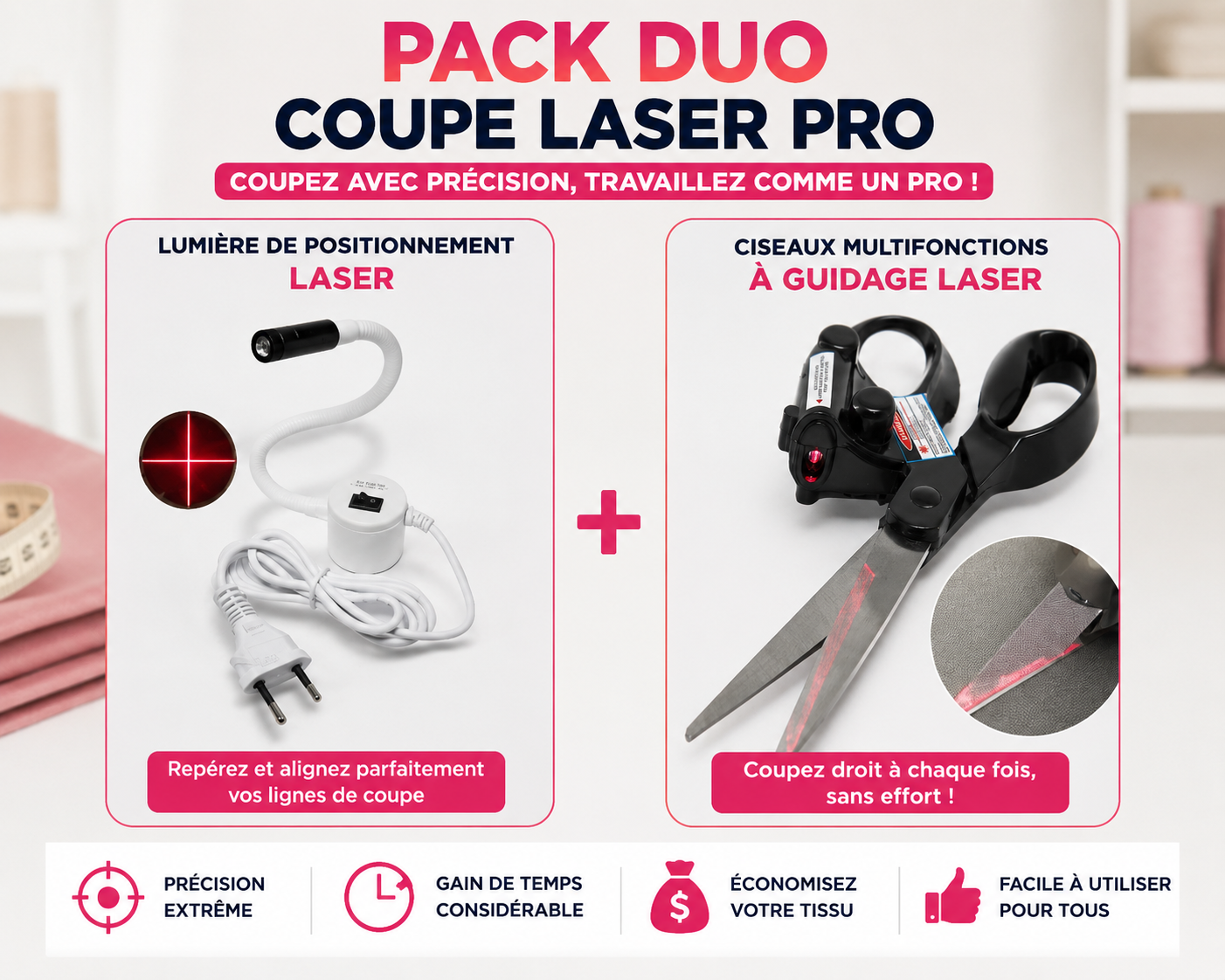🔥 Kit de Coupe Laser Pro – Des Découpes Parfaites Sans Effort !