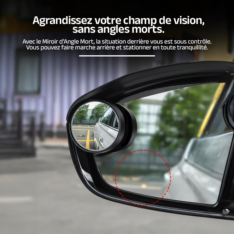 Miroir d’Angle Mort pour Rétroviseur Super Car’s (2 Pièces)