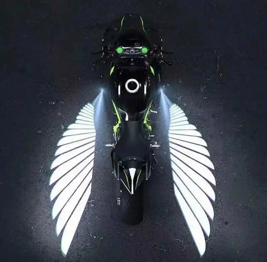 2 Angelo™ – Des ailes lumineuses pour votre moto ou voiture