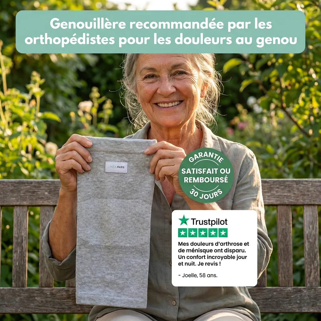 Genouillères de maintien en bambou