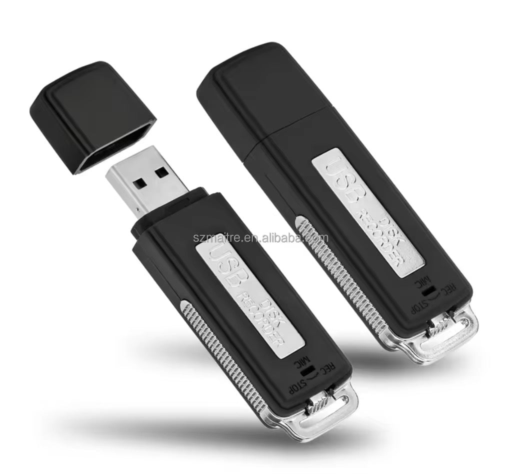 Clé USB Enregistreur Intelligent : Pour Réunions, Cours et Surveillance Discrète