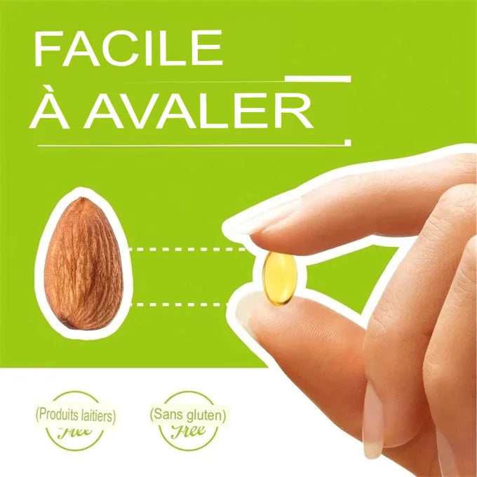 Oil of Oregano Capsules-huile d'origan équilibrée avec de l'huile de nigelle