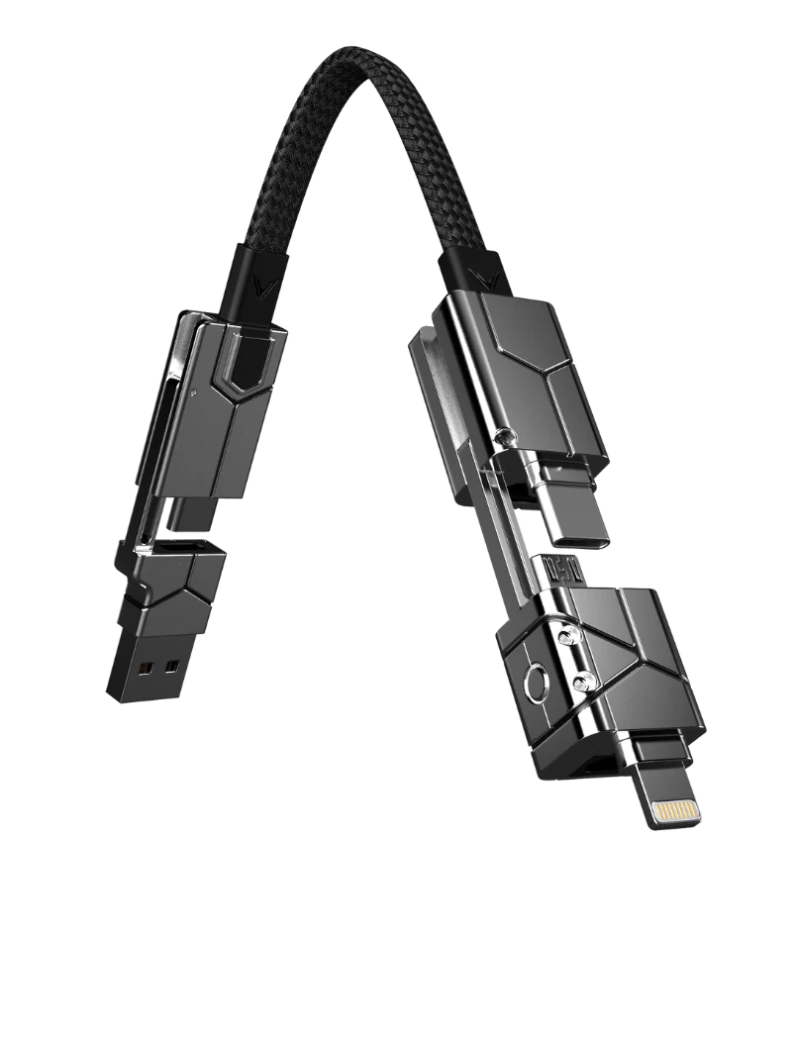 Zeus-X Go Ultra – Câble Universel 6-en-1 pour Une Connectivité Sans Limites ⚡🔗