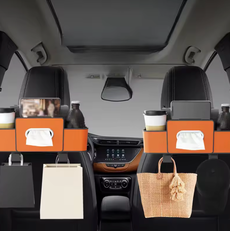 Organisateur de Siège Arrière de Voiture 🚗 – Rangement Pratique et Multifonction