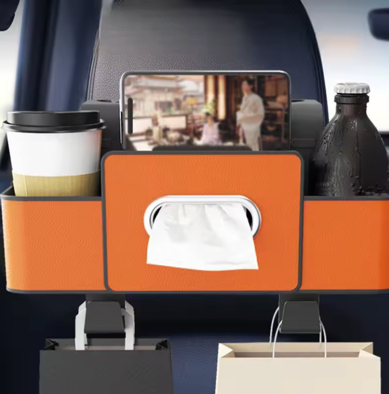Organisateur de Siège Arrière de Voiture 🚗 – Rangement Pratique et Multifonction