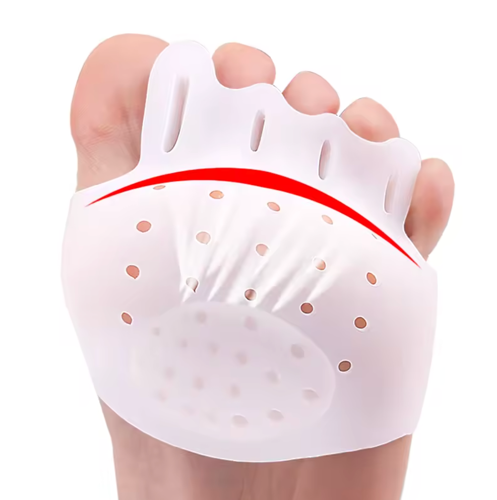 🦶 Séparateurs d’Orteils en Silicone 👣 Coussinets Orthopédiques Métatarsiens – Alignement Doux, Réduction de Pression & Confort au Quotidien ✨