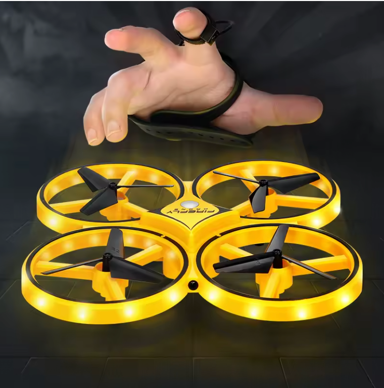 🛸 Drone Jouet à Contrôle Gestuel ✋🚀 Pilotage Magique par Mouvement – Amusement Interactif & Technologie Ludique pour Enfants ✨