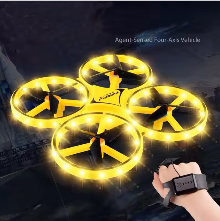 🛸 Drone Jouet à Contrôle Gestuel ✋🚀 Pilotage Magique par Mouvement – Amusement Interactif & Technologie Ludique pour Enfants ✨