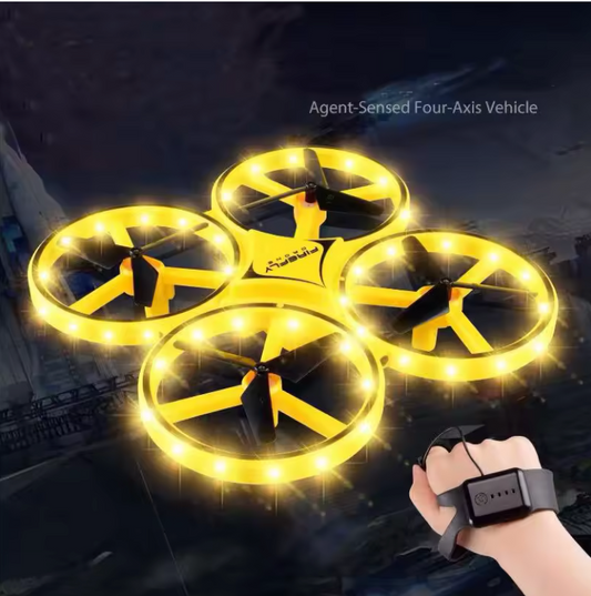🛸 Drone Jouet à Contrôle Gestuel ✋🚀 Pilotage Magique par Mouvement – Amusement Interactif & Technologie Ludique pour Enfants ✨