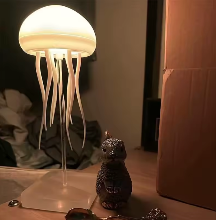 🪼 Veilleuse Méduse Lumineuse ✨ Ambiance Apaisante & Effet Aquatique Magique pour Chambre et Décoration 🌙