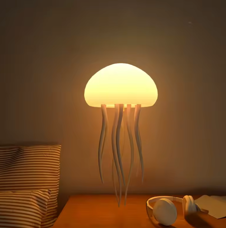 🪼 Veilleuse Méduse Lumineuse ✨ Ambiance Apaisante & Effet Aquatique Magique pour Chambre et Décoration 🌙