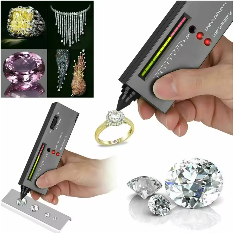 💎 Testeur de Bijoux Professionnel 🔍 Pour Vérifier Authenticité, Pureté & Qualité en Quelques Secondes ✨