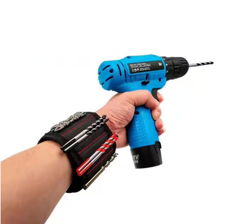 🧲 Bracelet Magnétique de Bricolage 🛠️ Porte-Vis et Outils Pratique – Travail Plus Rapide et Mains Libres ✨