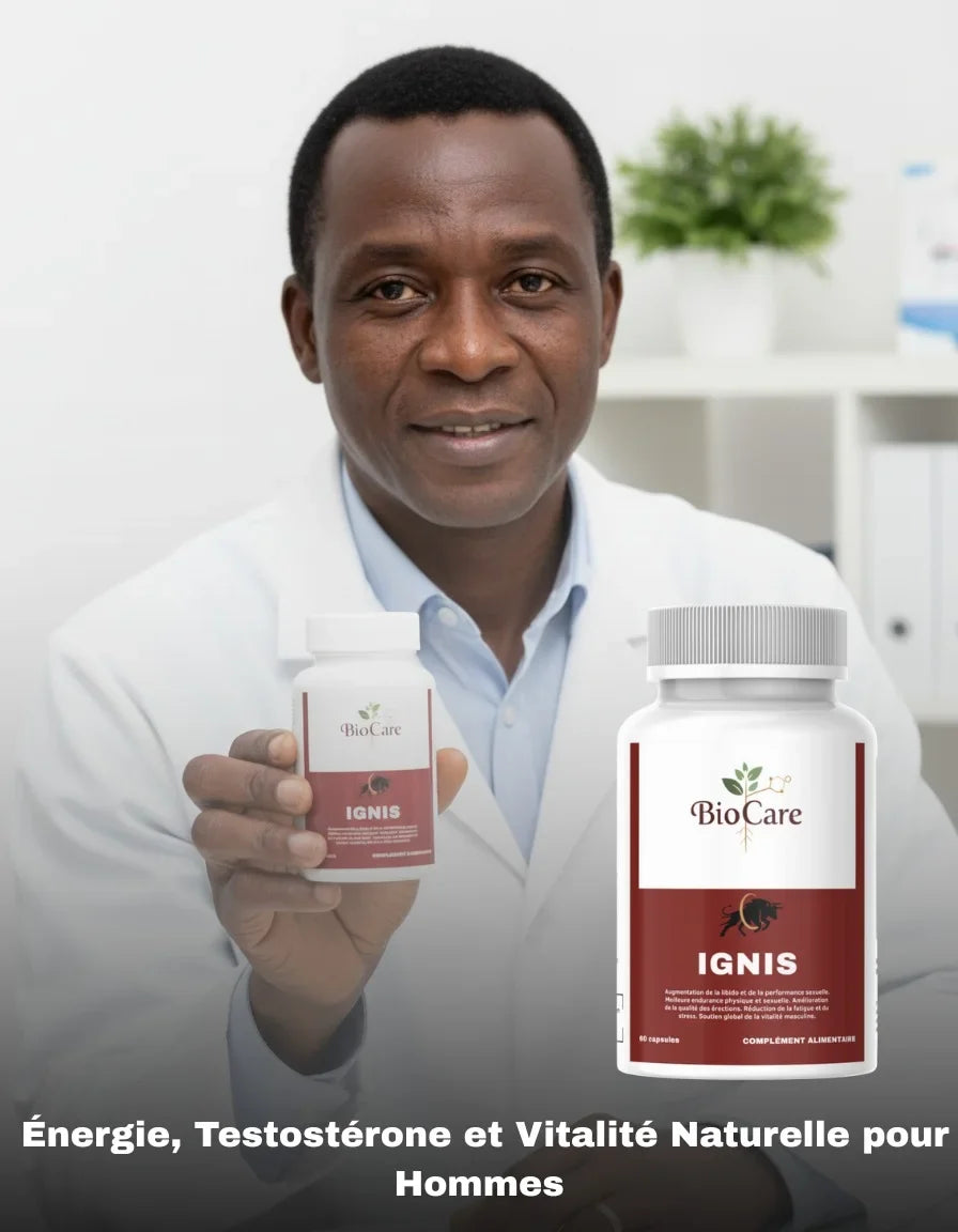 IGNIS BIOCARE- Énergie, Testostérone et Vitalité Naturelle pour Hommes