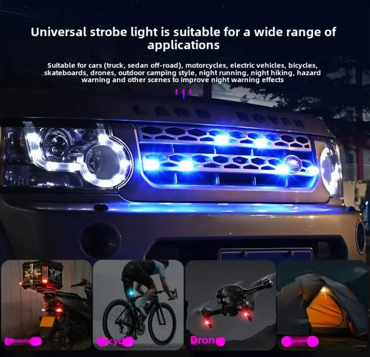 Kit de sécurité routière Svetala - Votre compagnon de voyage indispensable - Lot de 4 pièces