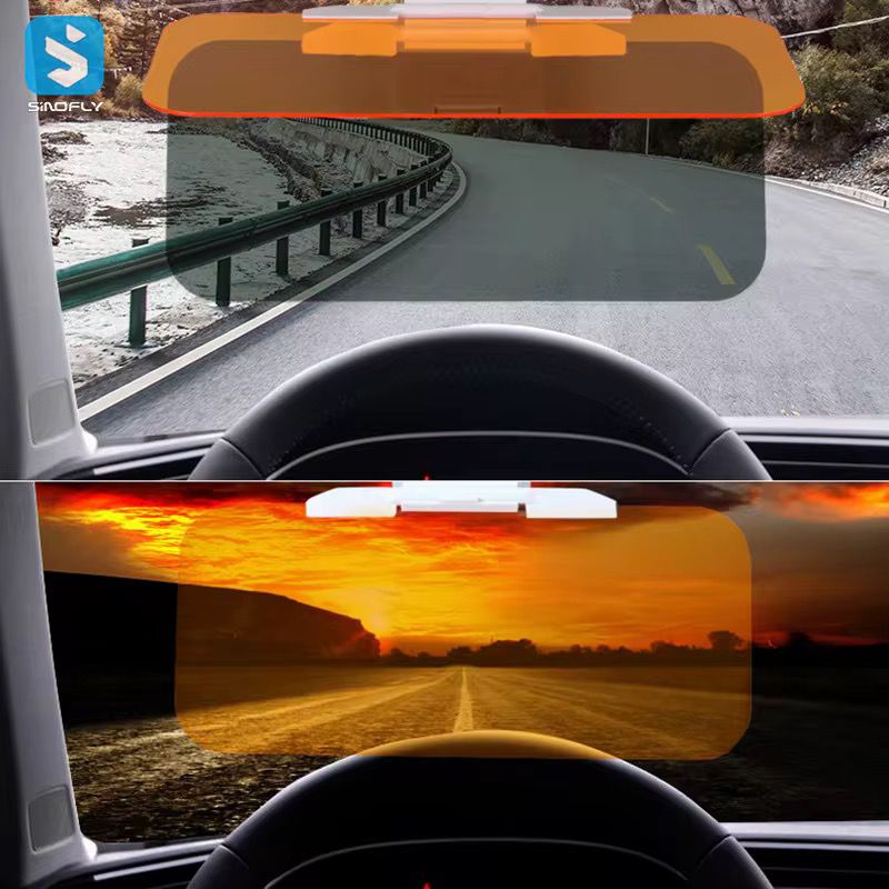 🌟 Pare-Soleil Voiture Jour/Nuit Anti-Éblouissement – Confort & Sécurité au Volant !